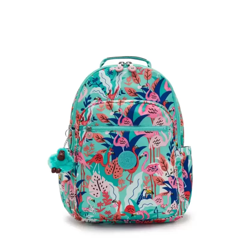 MOCHILA KIPLING SEOUL ESTAMPADO