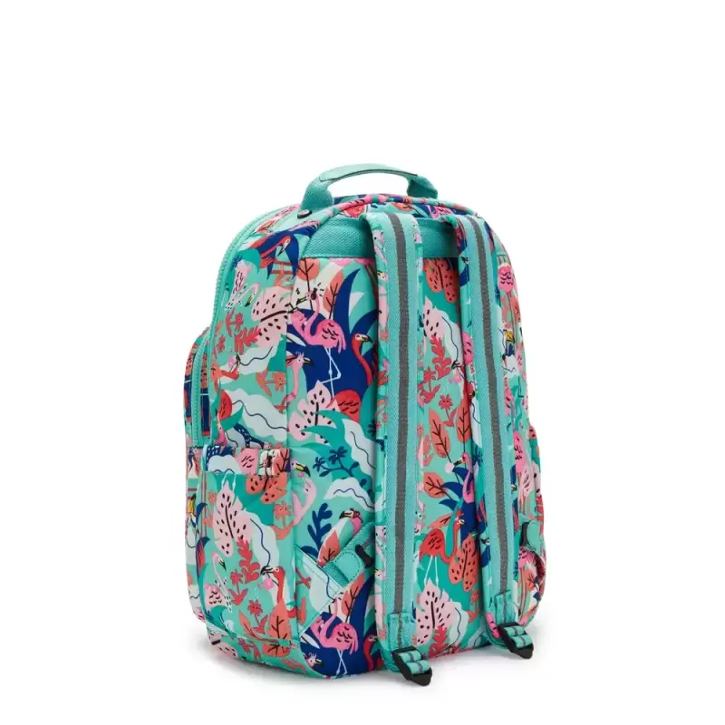 MOCHILA KIPLING SEOUL ESTAMPADO