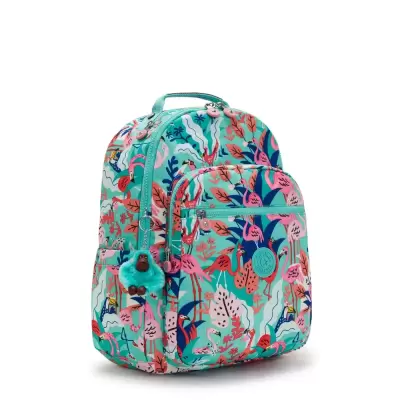 MOCHILA KIPLING SEOUL ESTAMPADO